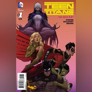 Teen Titans The New 52 #1 (2014) Batman 75 Variant Edition